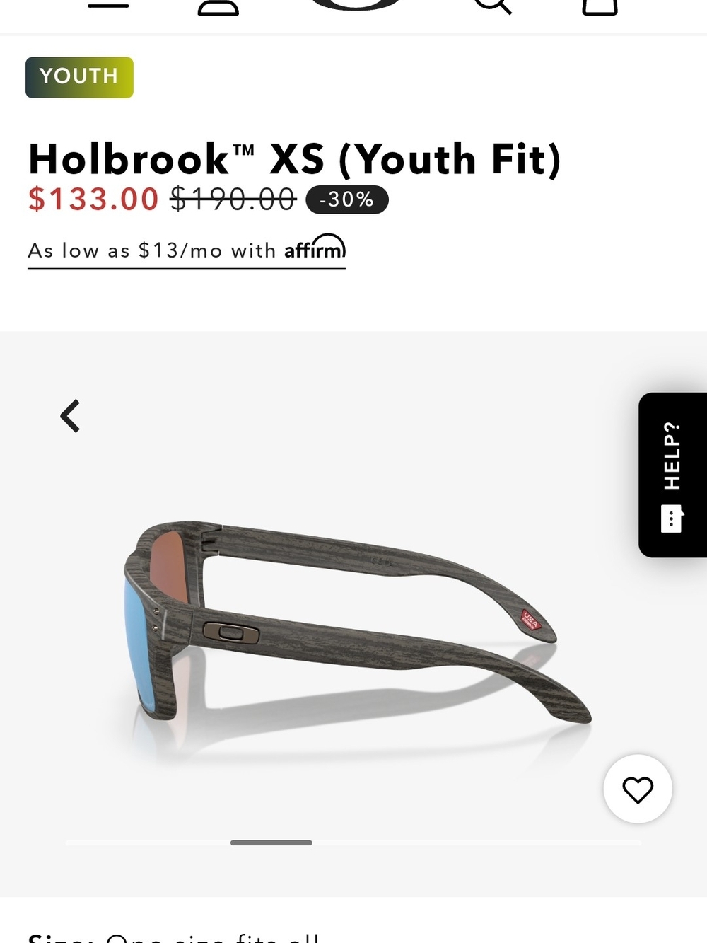 Oakley Holbrook XS Youth Fit Sunglasses - Picture 10 of 16